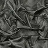 Textured Fur Fabric, Metallic Silver